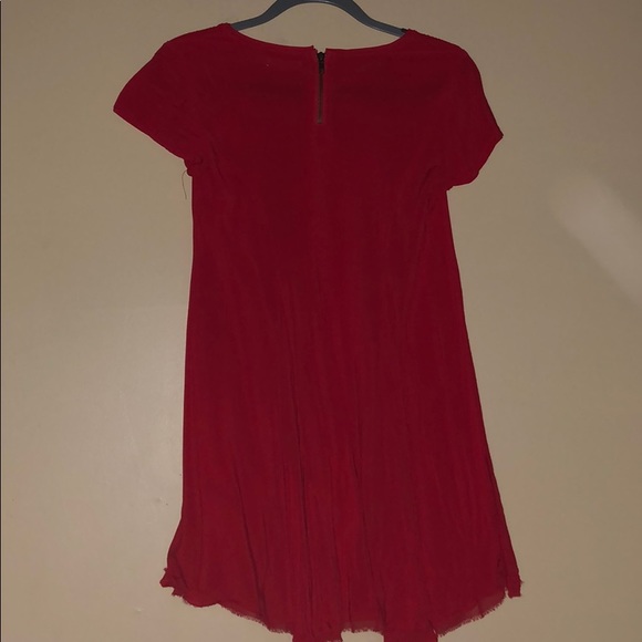 Red summer dress - Picture 4 of 4